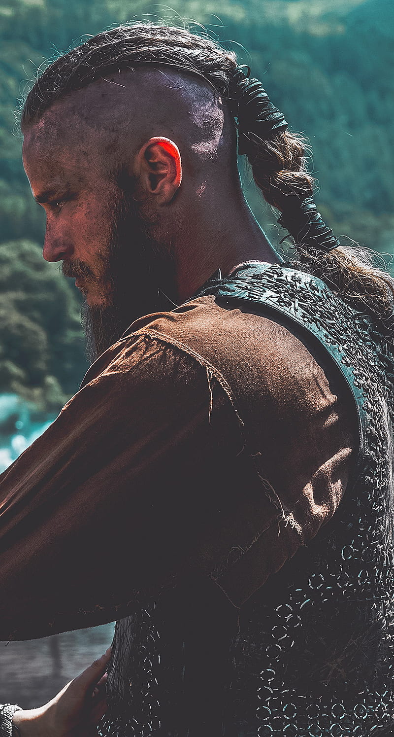 Ragnar Lodbrok , netflix, vikingos, HD phone wallpaper