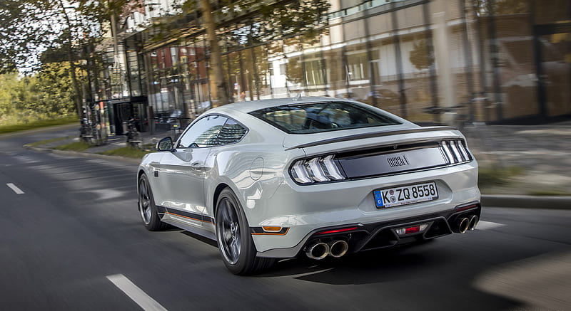 2021 Ford Mustang Mach 1 (EU-Spec) (Color: Fighter Jet Gray) - Rear ...