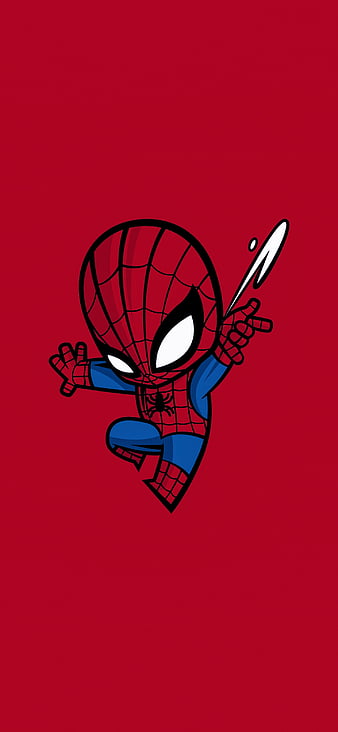 Dibujos animados de spiderman rojo, Fondo de pantalla de teléfono HD |  Peakpx