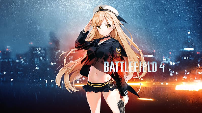 Anime, Battlefield, Original, Battlefield 4, HD wallpaper