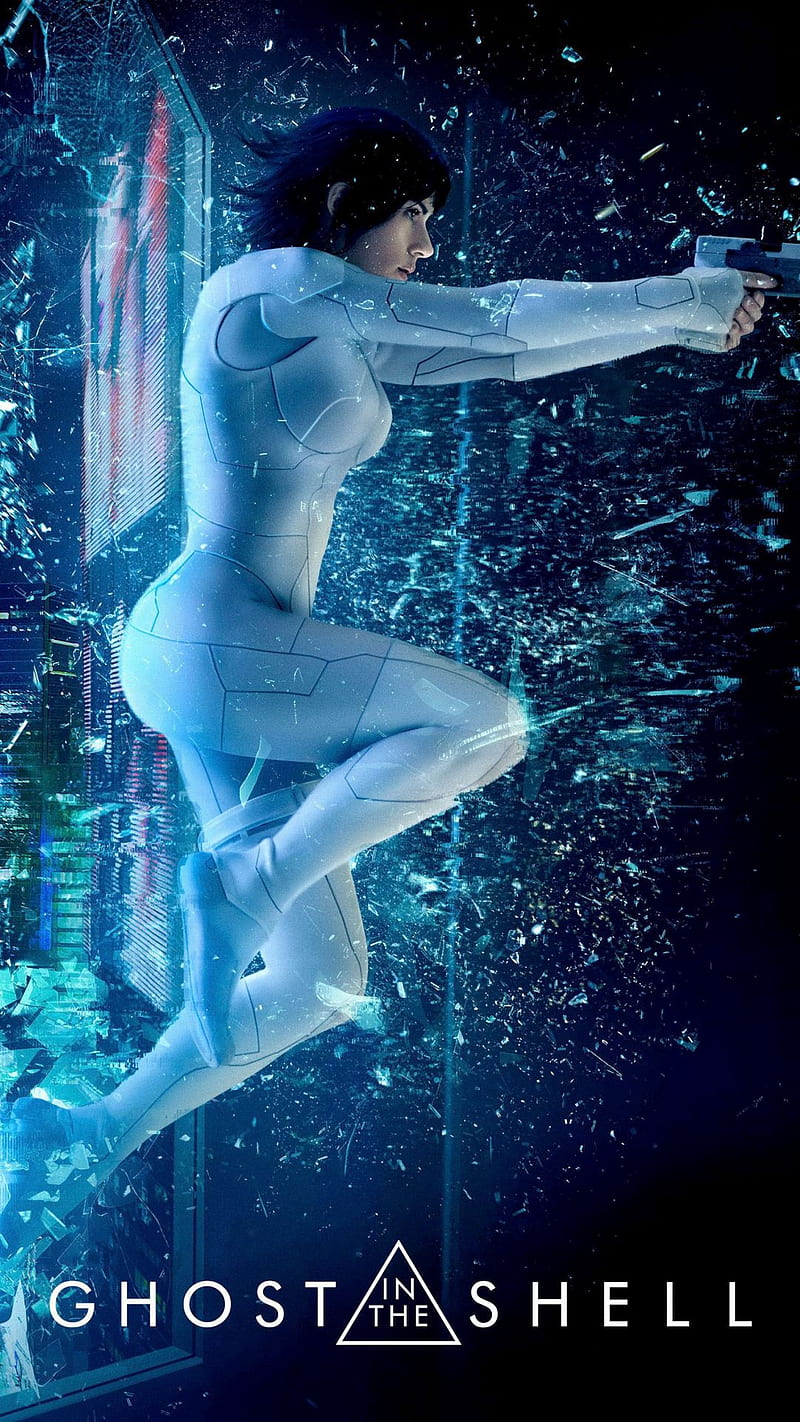 Ghost In The Shell, 2017, movie, poster, HD phone wallpaper