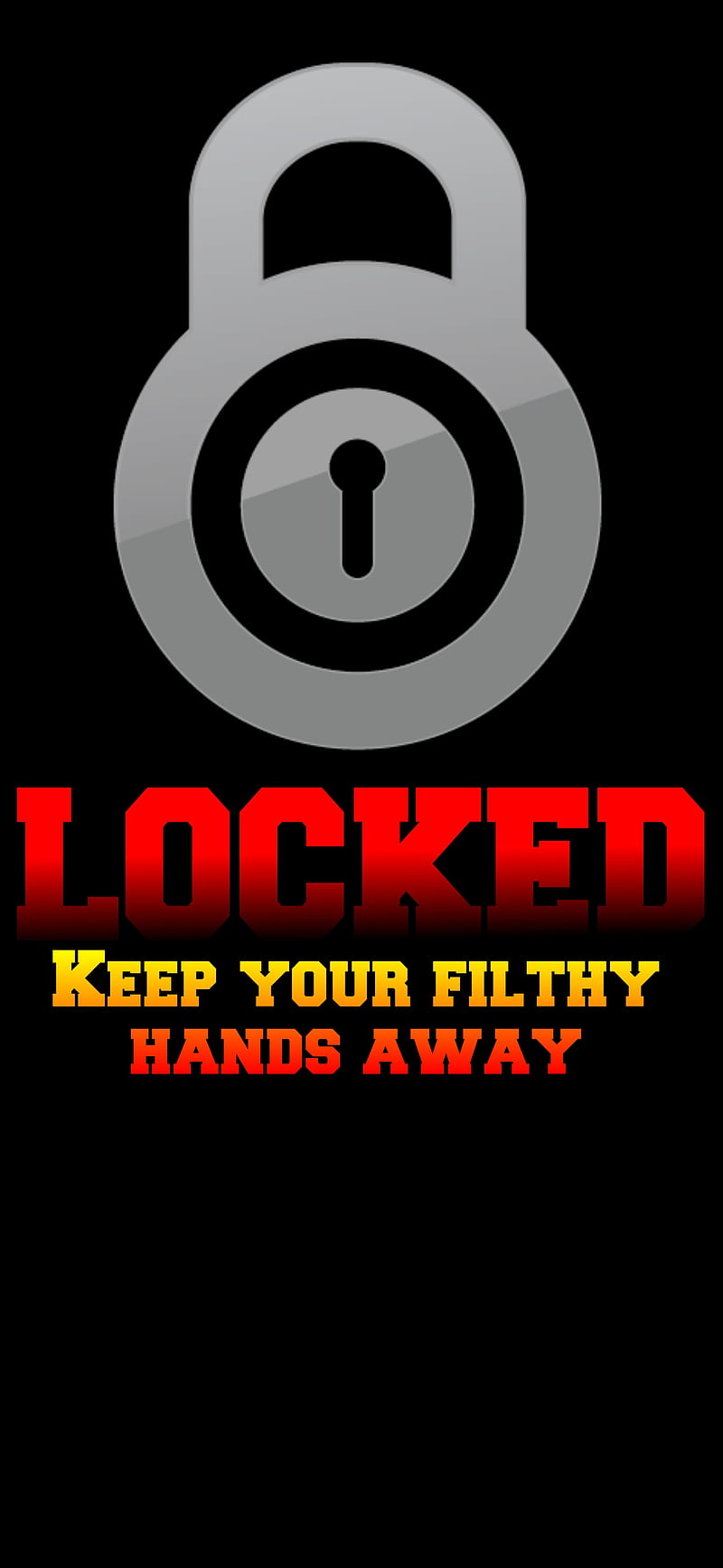 Locked, 2020, black, keep away, lock, look for a reason, phone lock,  reason, HD phone wallpaper | Peakpx