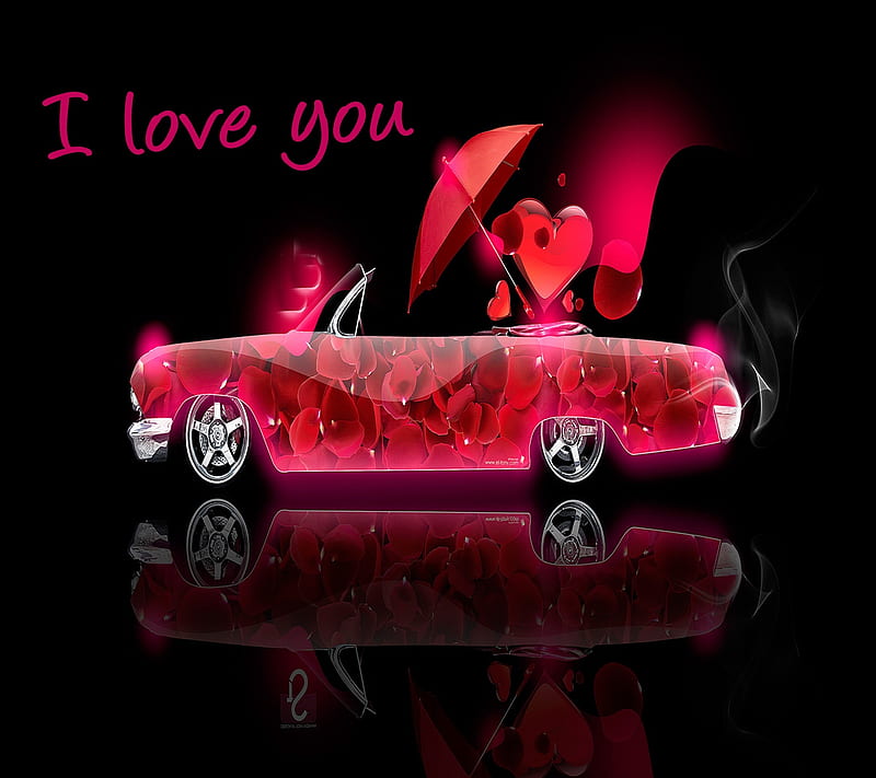 Love you, car, couple, cute, feelings, heart, love, proposal, red, HD  wallpaper | Peakpx