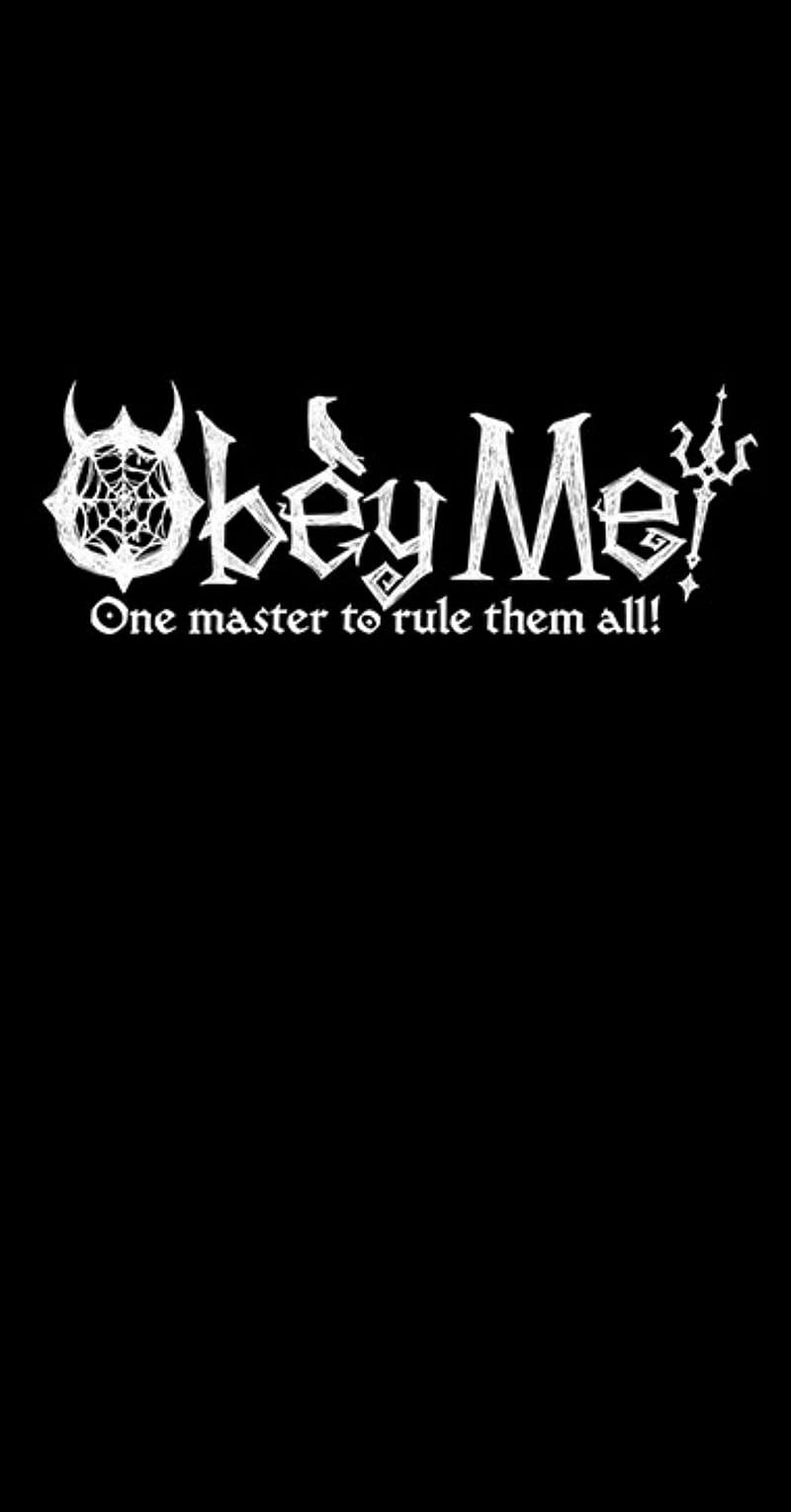 Obey me, logo, HD phone wallpaper