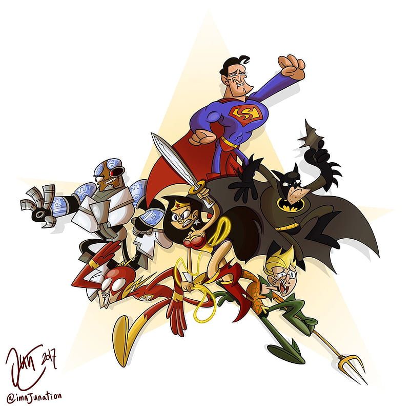 Justice League Dc Comic Artwork, justice-league, dc-comics, artwork, digital-art, superheroes, artist, HD wallpaper