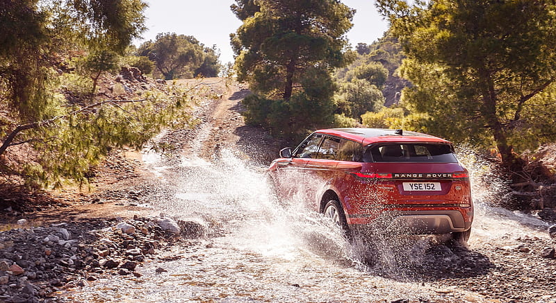 2020 Range Rover Evoque D240 S (Color: Firenze Red) - Off-Road , car, HD wallpaper