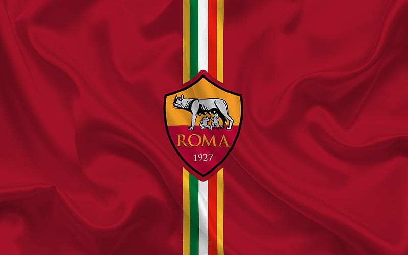 Roma, football club, emblem of Roma, logo, Serie A, Italy, football, HD wallpaper