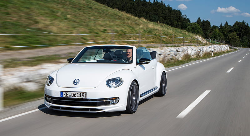 2015 ABT VW Beetle Cabrio - Front , car, HD wallpaper