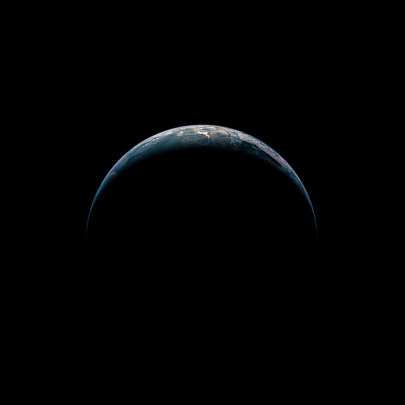 Earth Dark, cool, galaxy, ios, iphone, planet, planets, space, universe, HD phone wallpaper