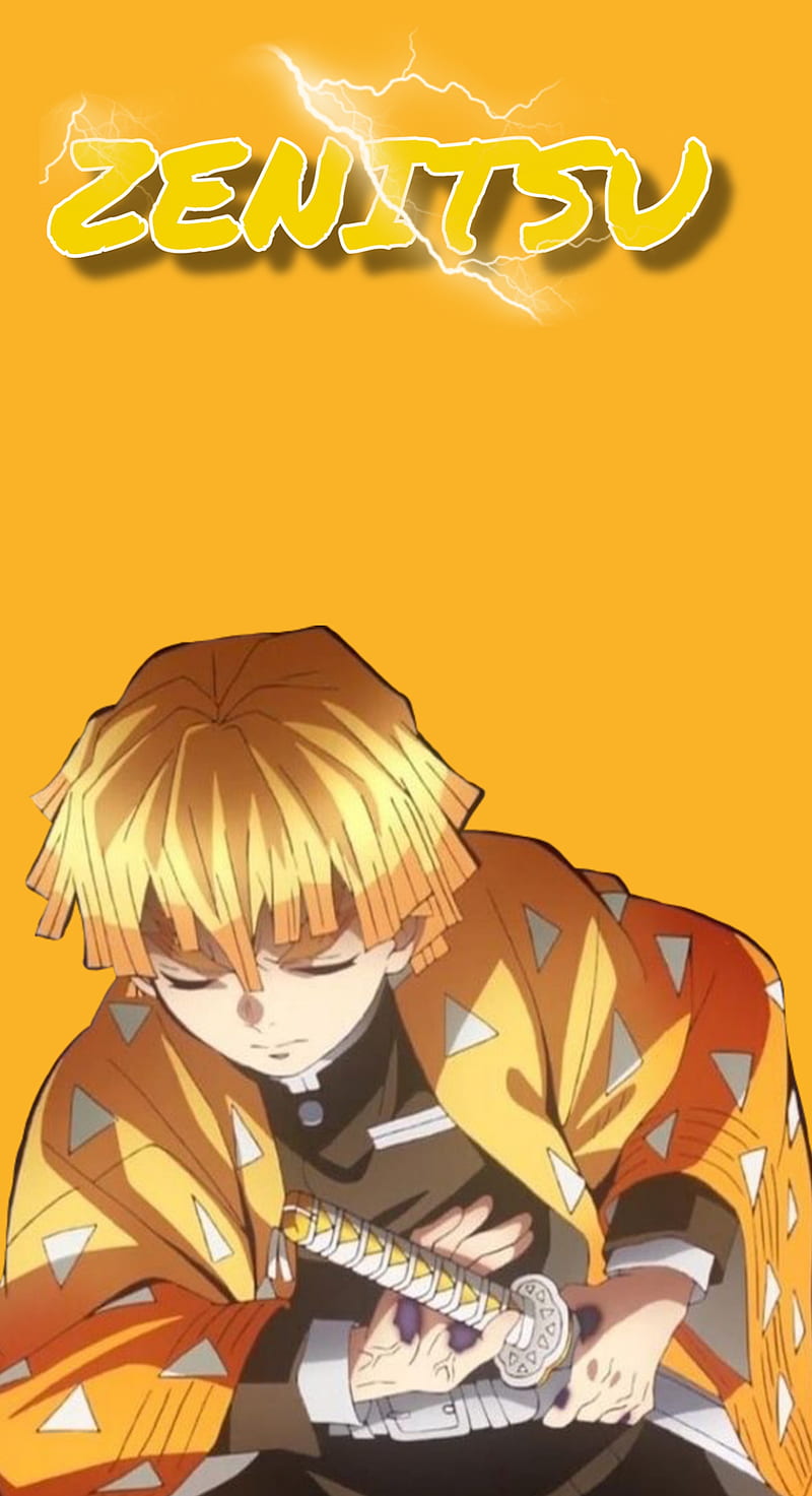 Zenitzu yellow anime HD phone wallpaper  Peakpx