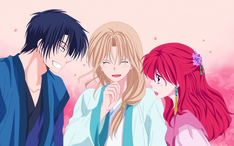 Akatsuki no Yona, Hak Son, Yona, Yun, Japanese manga, anime characters, Yona of the Dawn, HD wallpaper