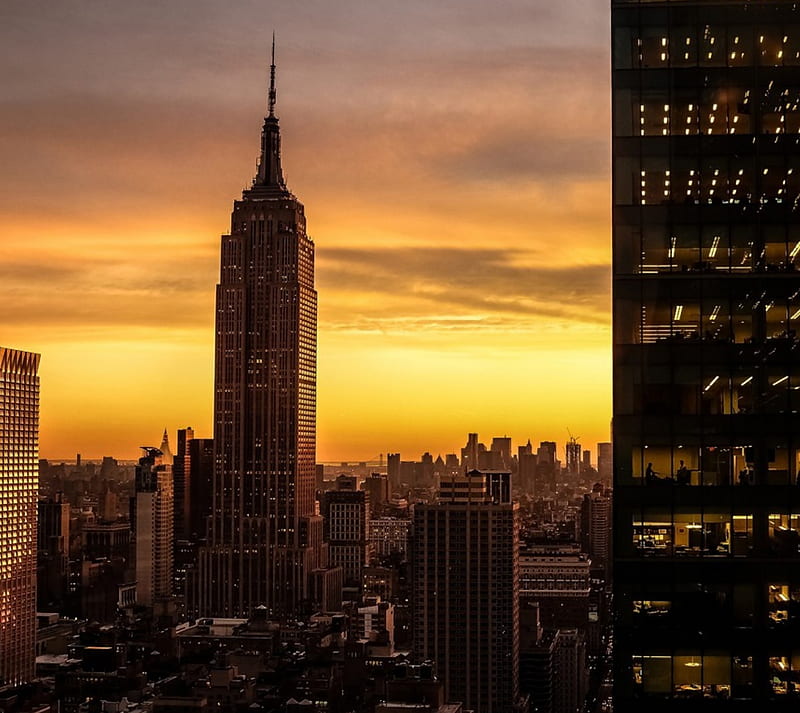 City New York, empire, new york city, state, HD wallpaper | Peakpx