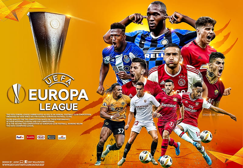 EUROPA LEAGUE, manchester united, arsenal, inter milan, porto, as roma, EUROPA LEAGUE final, EUROPA LEAGUE , football , inter, benfica, champions league, ajax amsterdam, football, HD wallpaper