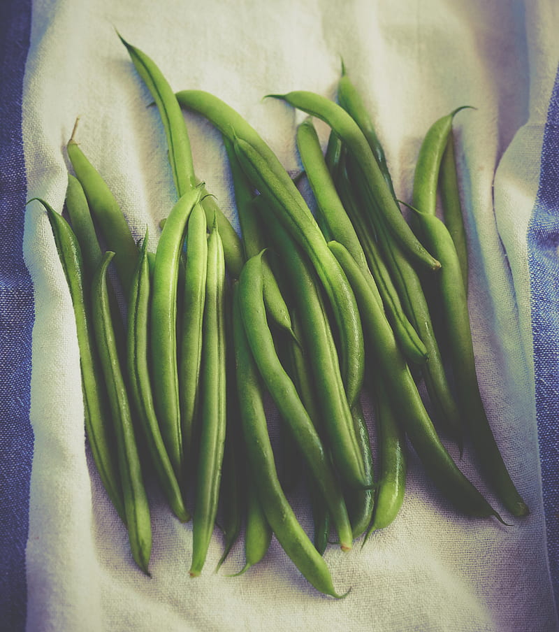 bunch of green beans, HD phone wallpaper