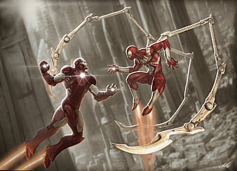Spiderman And Iron Man, spiderman, iron-man, superheroes, HD wallpaper | Peakpx Spiderman And Iron Man, spiderman, iron-man, superheroes, HD wallpaper | Peakpx