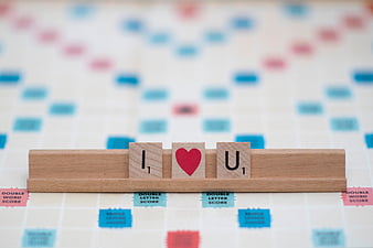 love, letters, heart, phrase, HD wallpaper