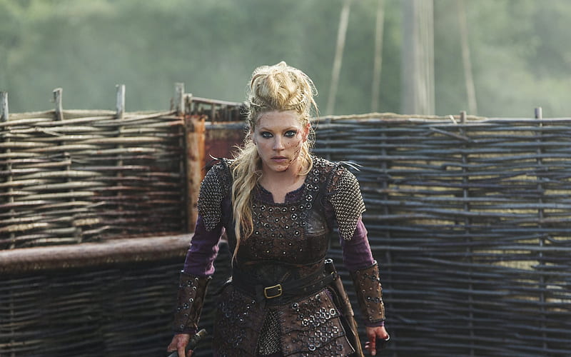 Bjorn Lothbrok Katheryn Winnick Lagertha 4K 5K HD Vikings Wallpapers, HD  Wallpapers