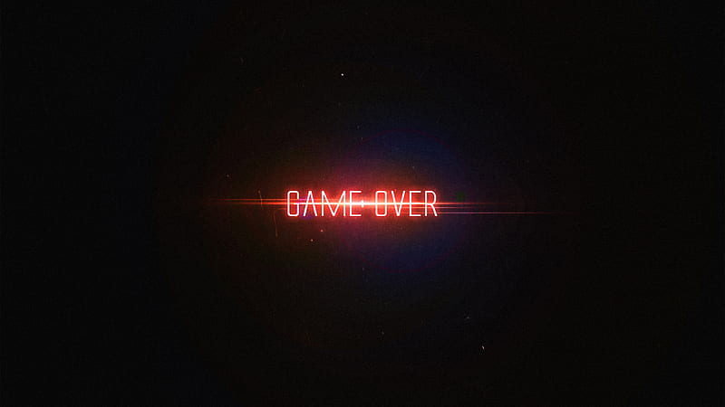 Video Game, Game Over, HD wallpaper