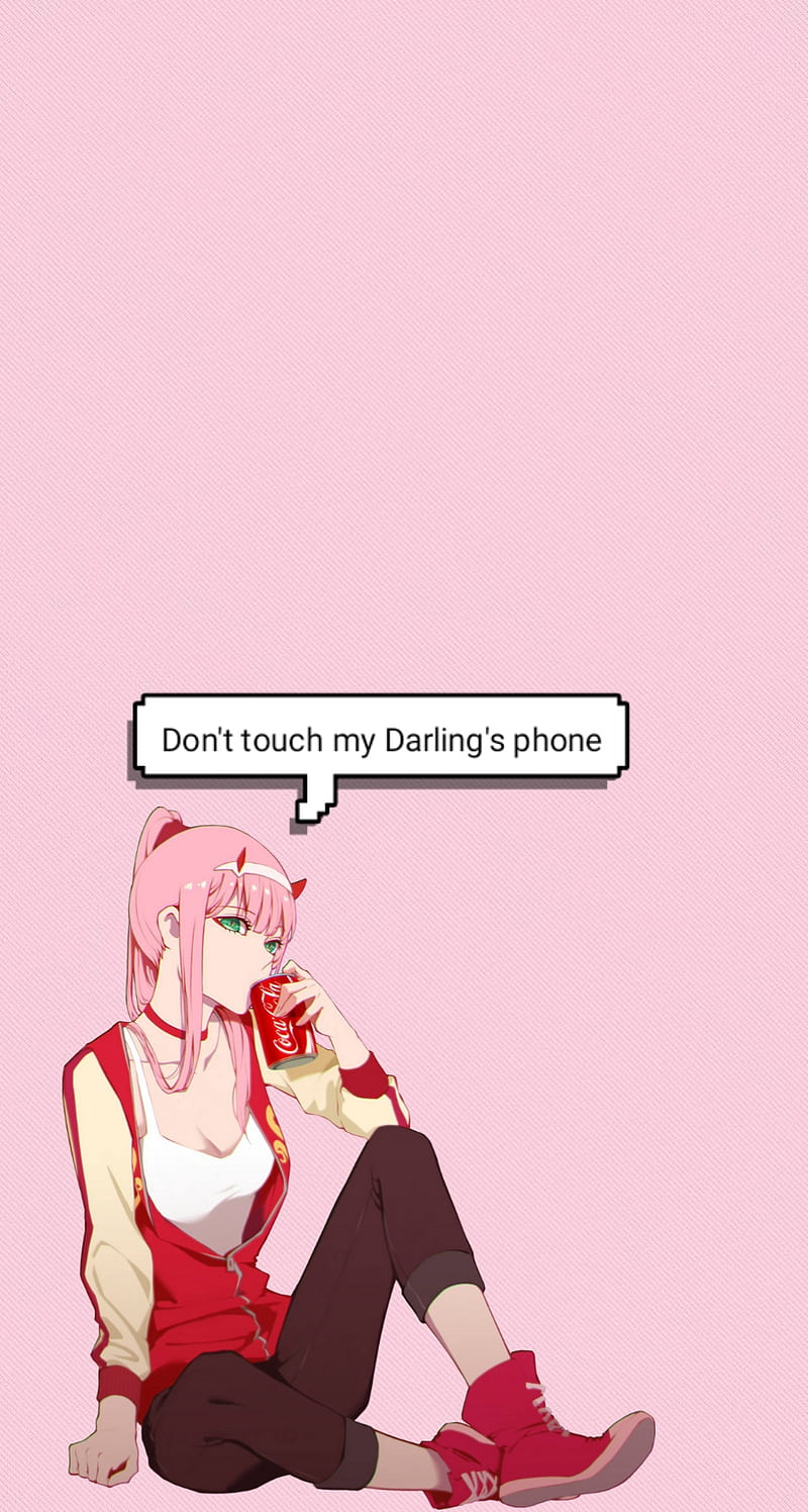 Zero two , anime girl, darling in the franxx, zero two, HD phone wallpaper