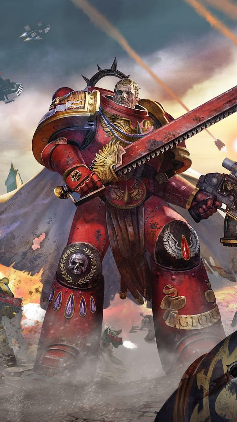 Ваха, Blood Angels, HD phone wallpaper Ваха, Blood Angels, HD phone wallpaper