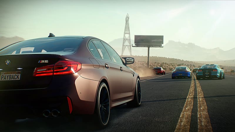 Bmw, Need For Speed, Car, Bmw M5, Video Game, Need For Speed Payback, HD wallpaper