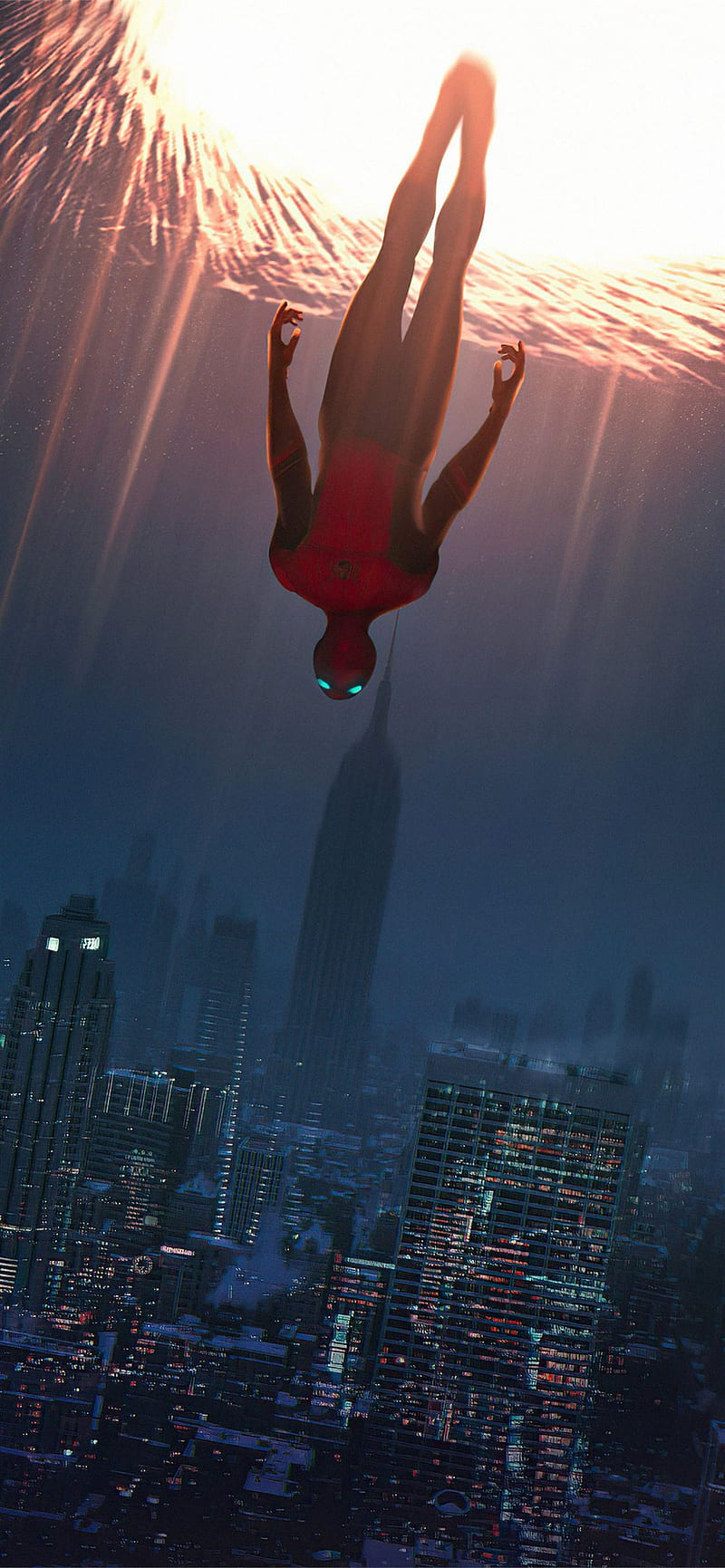 Spider-Man no way home, atmosphere, sky, HD phone wallpaper