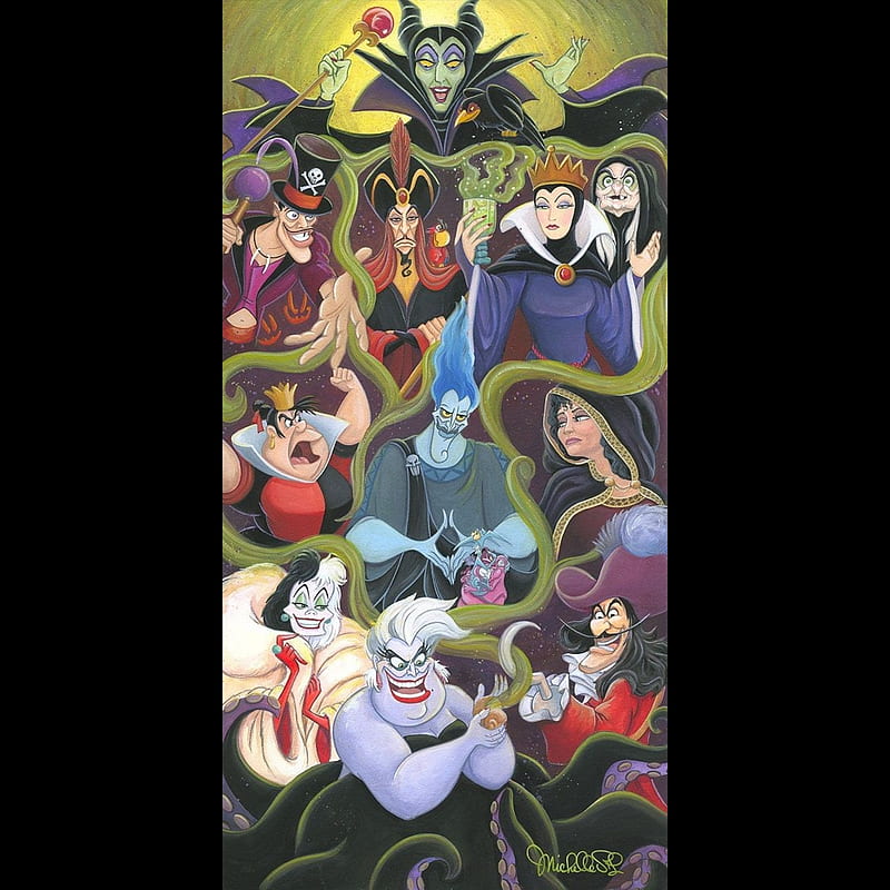 Disney Villains iPhone Wallpapers  Top Free Disney Villains iPhone  Backgrounds  WallpaperAccess