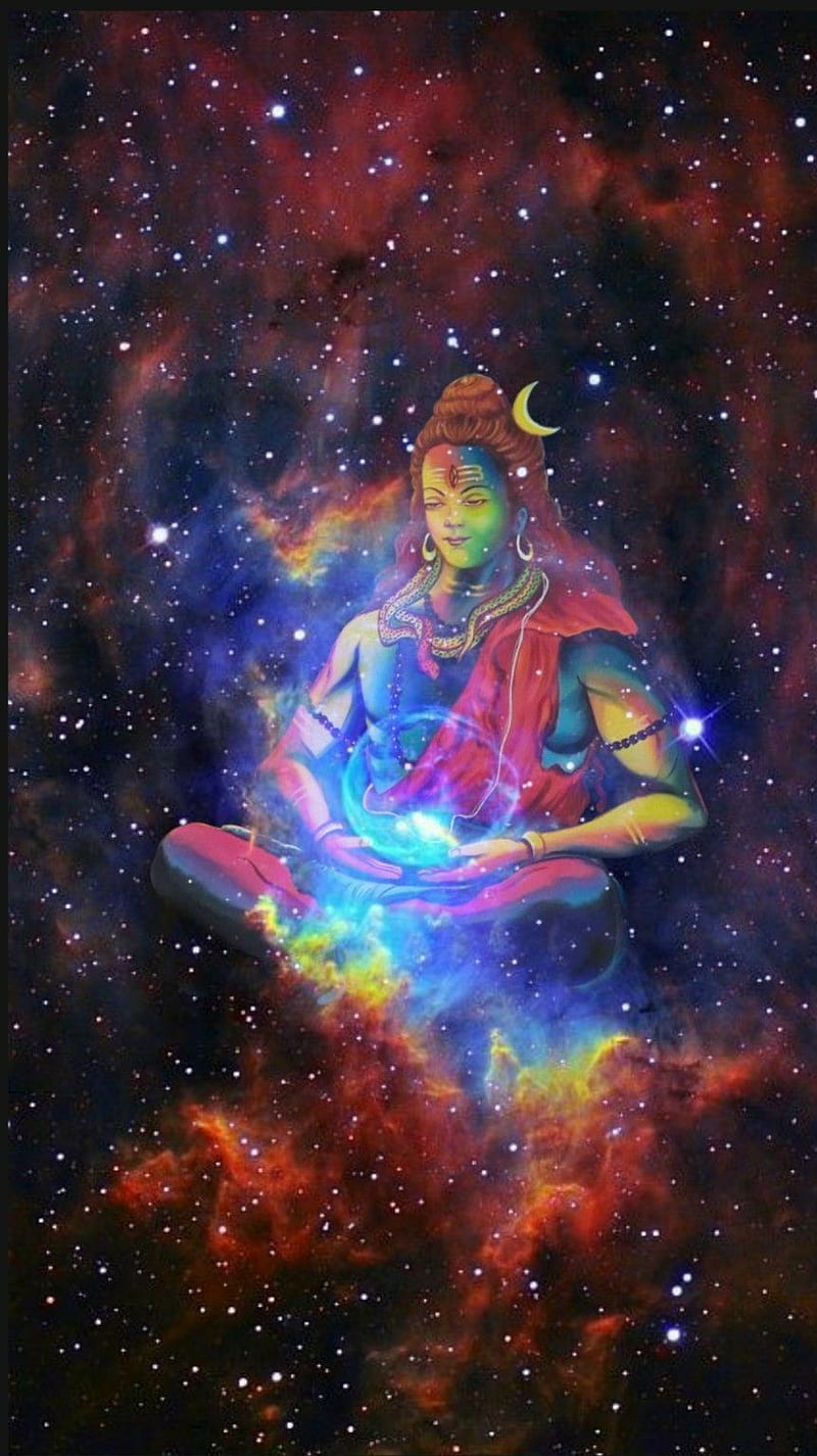 Shiva Universe , shiva universe, hindu, bhakti, devotional, god, HD phone wallpaper