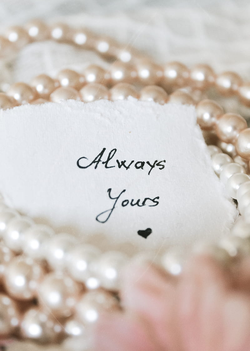 words, always you, beads, HD phone wallpaper