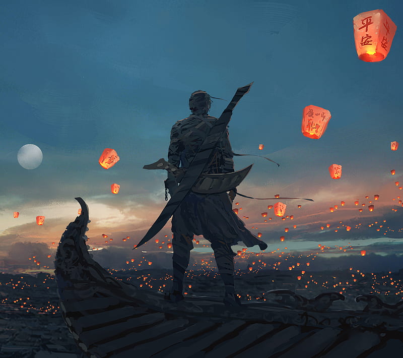 Samurai, alone, knight, HD wallpaper | Peakpx