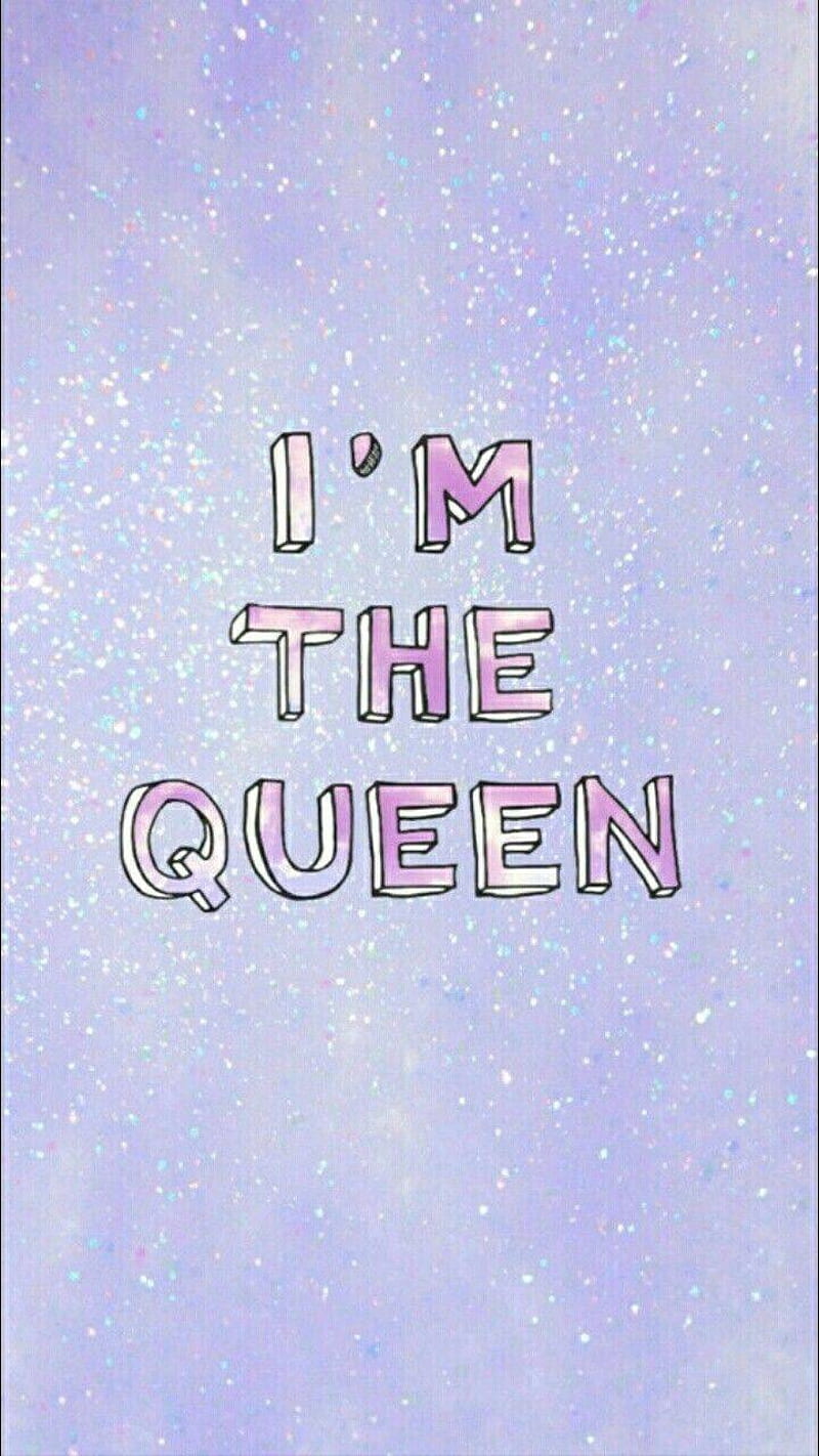 Queen, quotes, sparkle, HD phone wallpaper