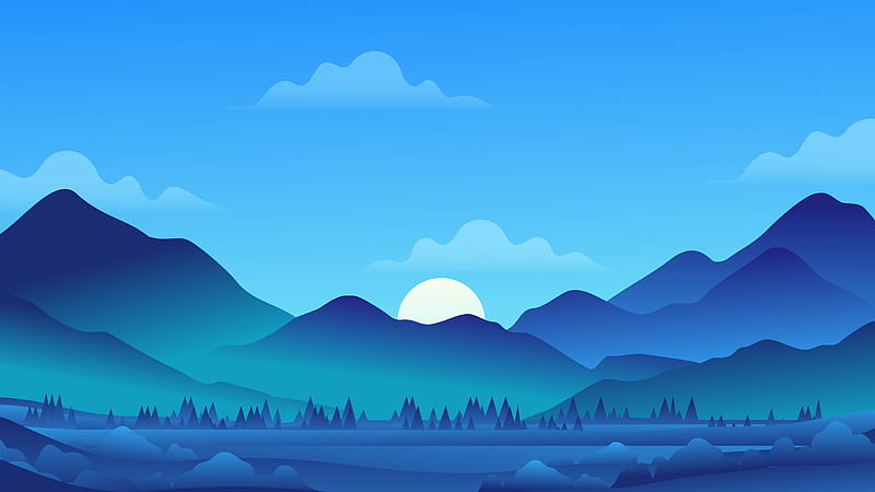 100 Minimalist Mountain Wallpapers  Wallpaperscom