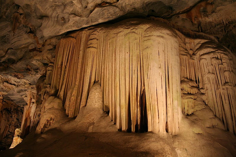 CANGO CAVES, cango, nature, caves, stalactites, HD wallpaper