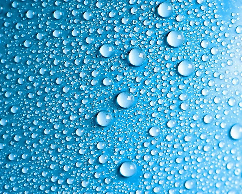 Water Drops, blue, HD wallpaper | Peakpx