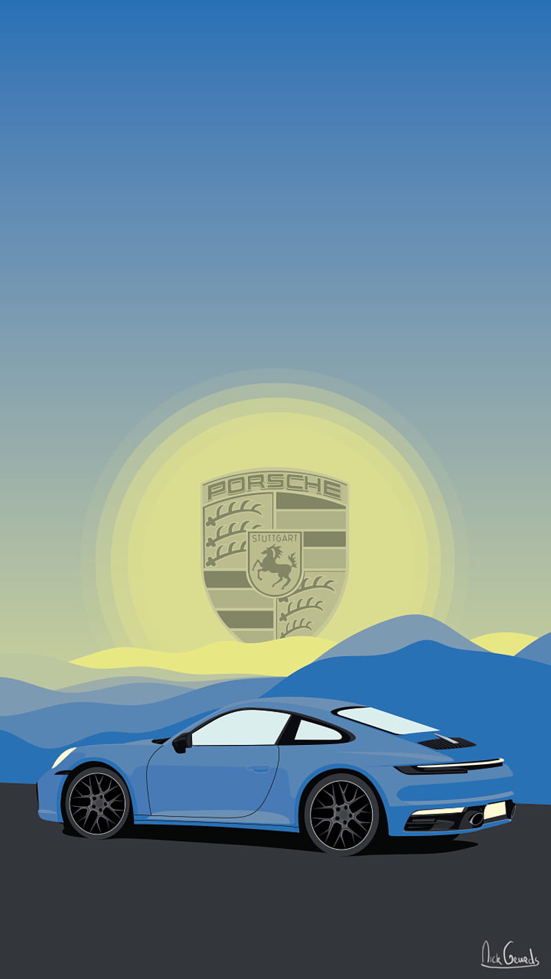 ArtStation - Porsche 911 Anime