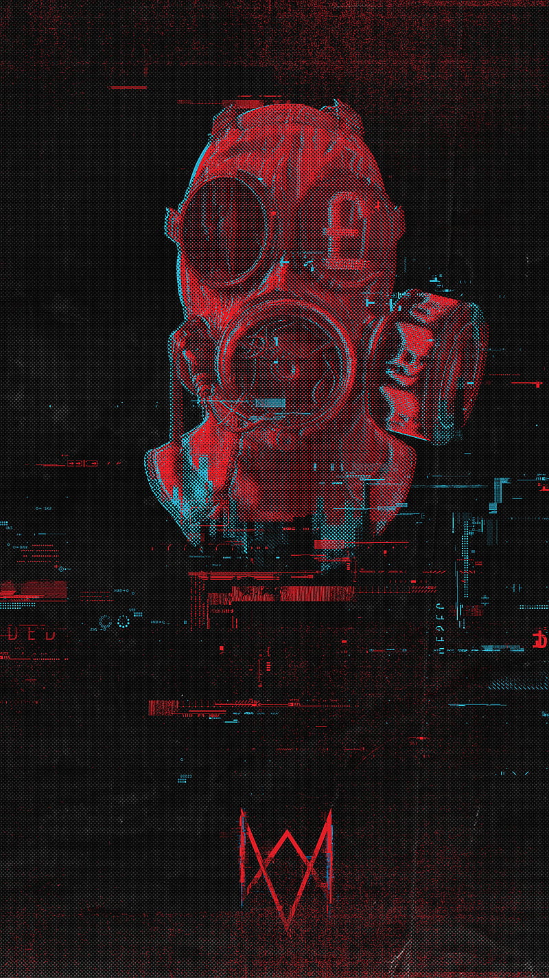 Watch Dogs Cool Gas Mask Glitch Halloween Iphone Samsung Theme Watch Dogs Hd Mobile Wallpaper Peakpx