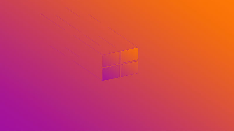 Windows 10 X Minimal Logo , windows-10, computer, logo, minimalism, minimalist, HD wallpaper