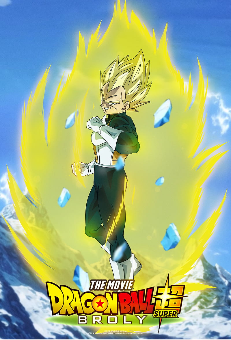 Dragon ball super, anime, goku, vegeta, broly, silverb, HD phone wallpaper