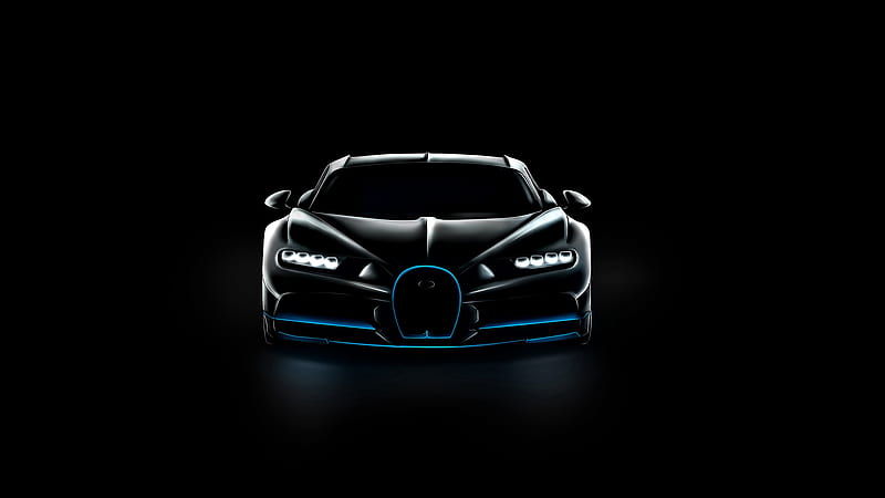 Bugatti Chiron Sport, bugatti-chiron, bugatti, carros, artwork, HD wallpaper