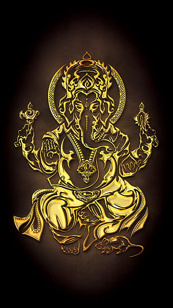 Dark Background Images mobile (38 Wallpapers) – Wallpapers Mobile | Ganesh  wallpaper, Ganesh art, Ganesha painting