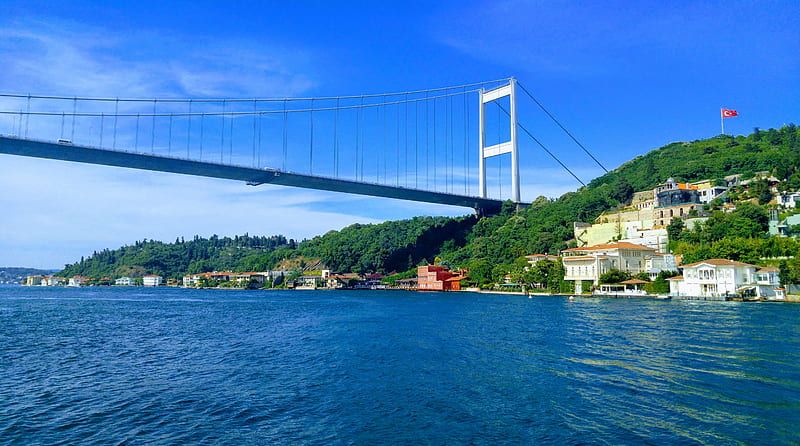 Boazii Ultra, Europe, Turkey, istanbul, sea, HD wallpaper