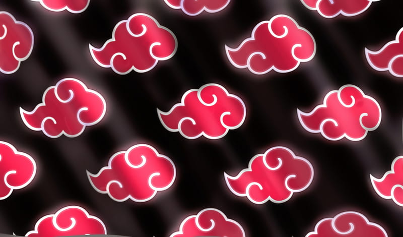 Logo Naruto 3d, Logo Akatsuki, Naruto Banner, Akatsuki Flag