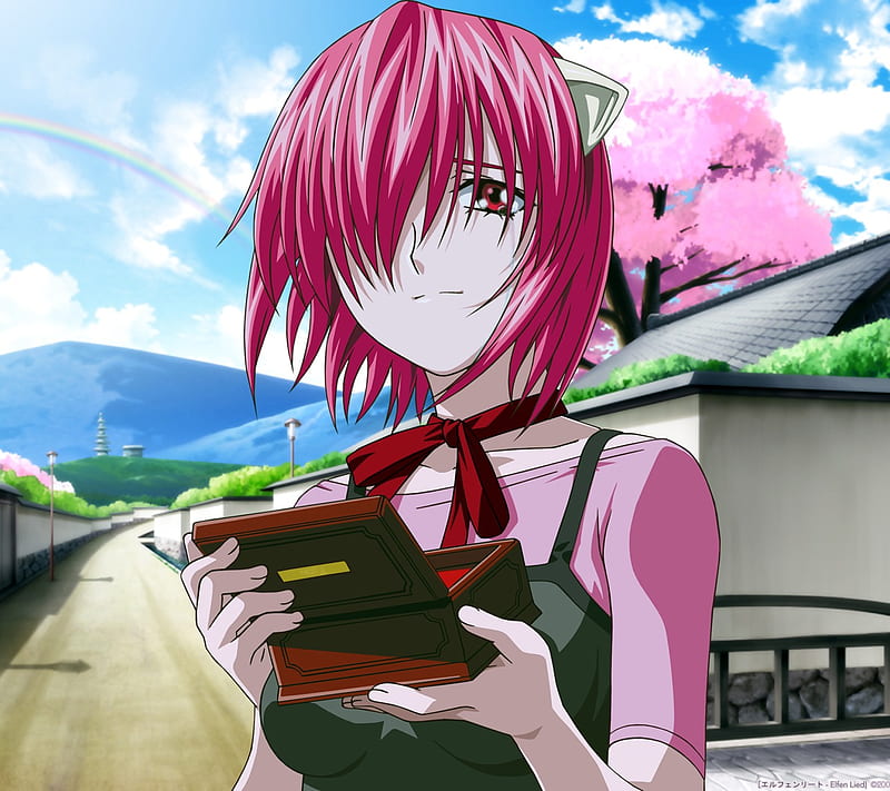 Download Ludsy Lilium and Nyu, the two protagonists of the manga/anime  series, Elfen Lied