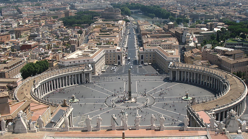 The Vatican, rome, saint peter, italy, HD wallpaper