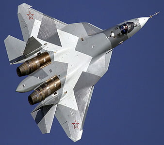 Sukhoi T-50, burn, mach, mig, prop, sky, wing, crash, carrier, biplane ...