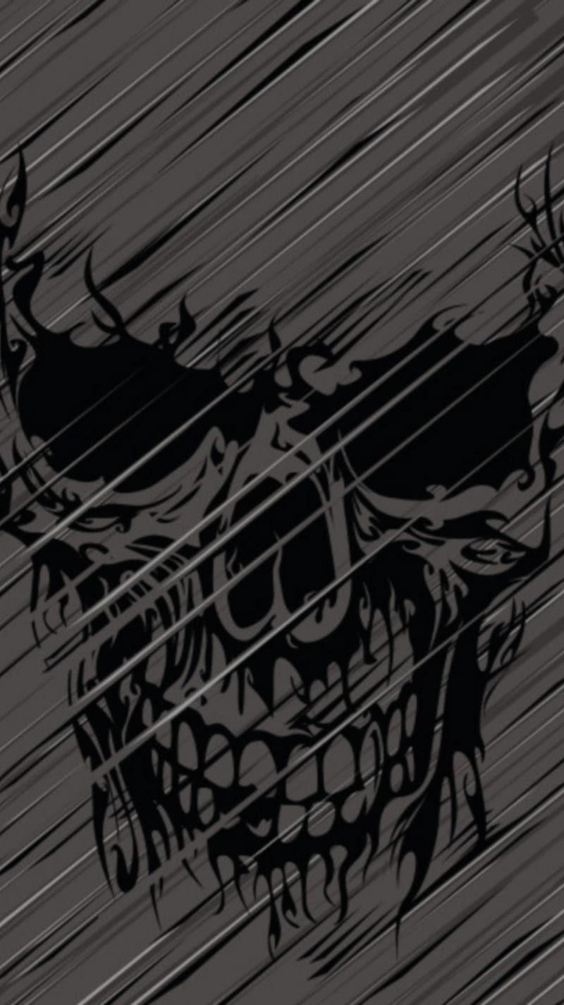 lord of skull, abstract, ghost, halloween, HD phone wallpaper
