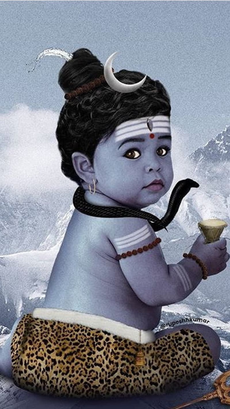 Lord Shiva Pics , Mountains Background, lord, god, mahadev, HD phone wallpaper
