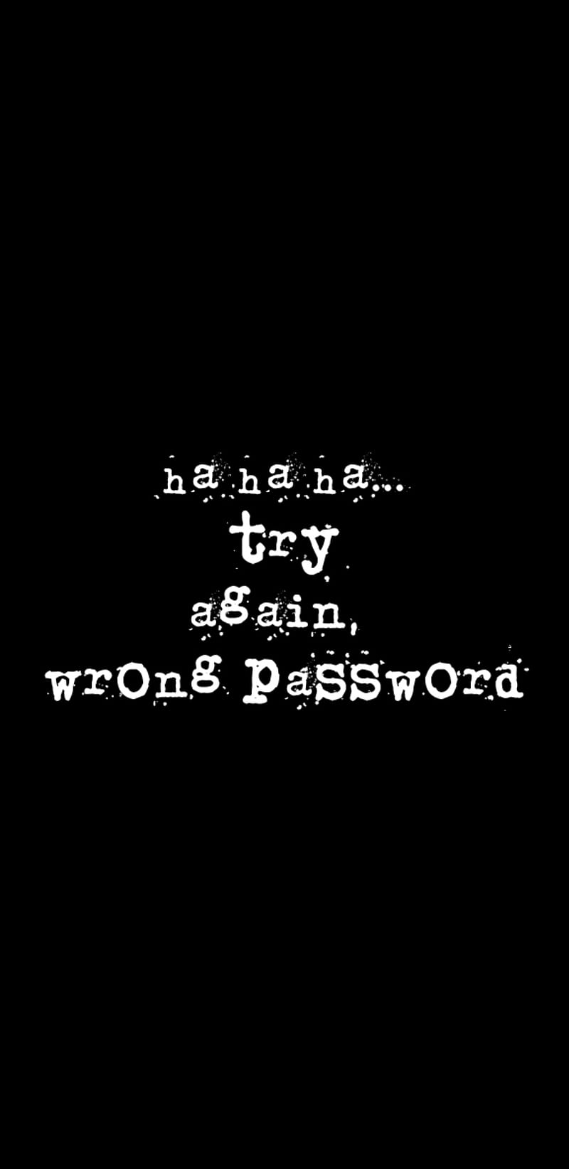 Ha ha ha, funny, white, black, password, HD phone wallpaper | Peakpx