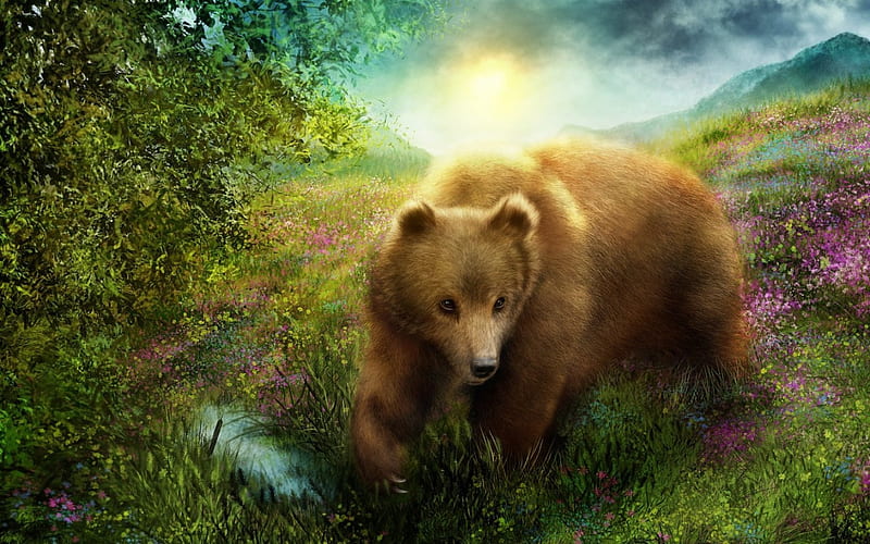 bear fantasy art