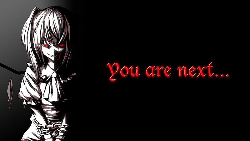 You are next...., games, video games, evil, anime, touhou, anime girl,  vampire, HD wallpaper | Peakpx